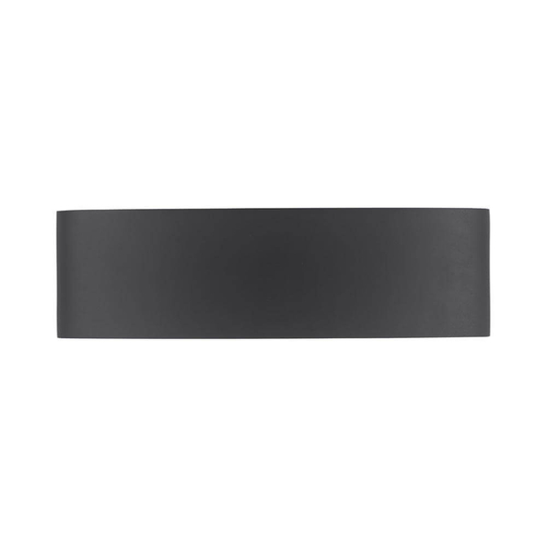 Ścienna lampa ogrodowa Carlo LED 8W 3000K metalowa grafitowa