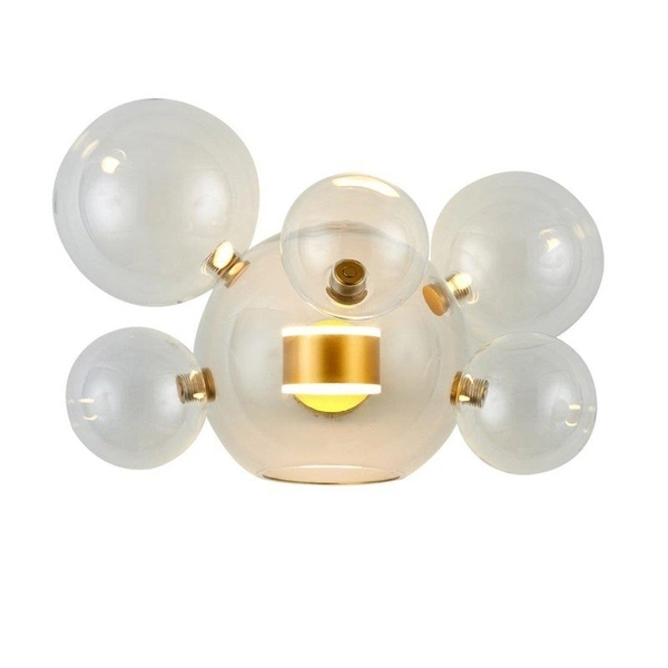 Ścienna lampa Bubbles ST-0801W-5+1 GOLD Step LED 8W 3000K balls złota