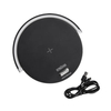 Biurkowa LAMPKA stojąca SATURN 03863 Ideus stołowa LAMPA okrągła LED 10W 4000K z przewodem USB-C czarna