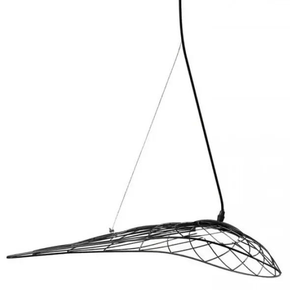 Designerska wisząca lampa 1975 LED 10W 3000K regulowana czarny
