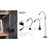 Ściemnialna lampa podłogowa ZOZY 18756/03/30 LED 3W 3000K czarna