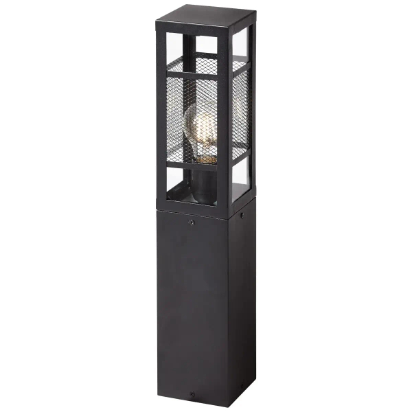 Metalowy słupek zewnętrzny Getta 96410/06 tuba IP44 czarny
