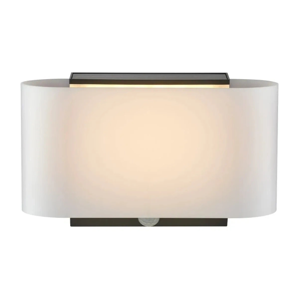 Solarna lampa ścienna Piola 2418051001 LED 5W 3000K IP44 biała