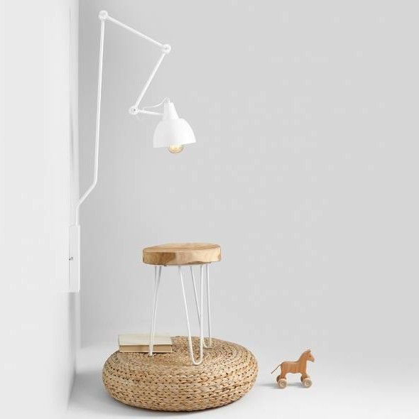 Loftowa lampa AIDA 814C1 Aldex ścienna do sypialni