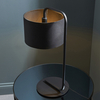 Lampa stołowa L&-192345 Light& nowoczesna z abażurem czarna