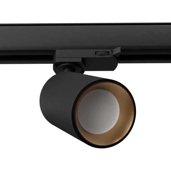 Lampa sufitowa z regulacją do systemu szynowego 3-faz TIVA MYL.00071 czarna