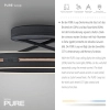 Sterowany pilotem plafon PURE E-LOOP czarny 6552-18 1xLED 33W 2700-5000K ze zmienną barwą