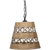 Lampa wisząca Alma Rope 314536 naturalna boho beżowa
