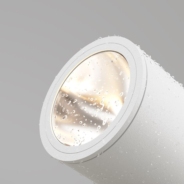 Regulowana lampa gruntowa Bern O050FL-L30W3K LED 30W 3000K IP65 biały
