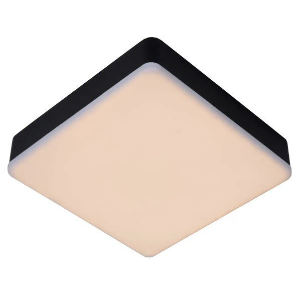 Kwadratowy plafon do kuchni CERES-LED 28113/30/30 LED 30W 3000K IP44 czarny