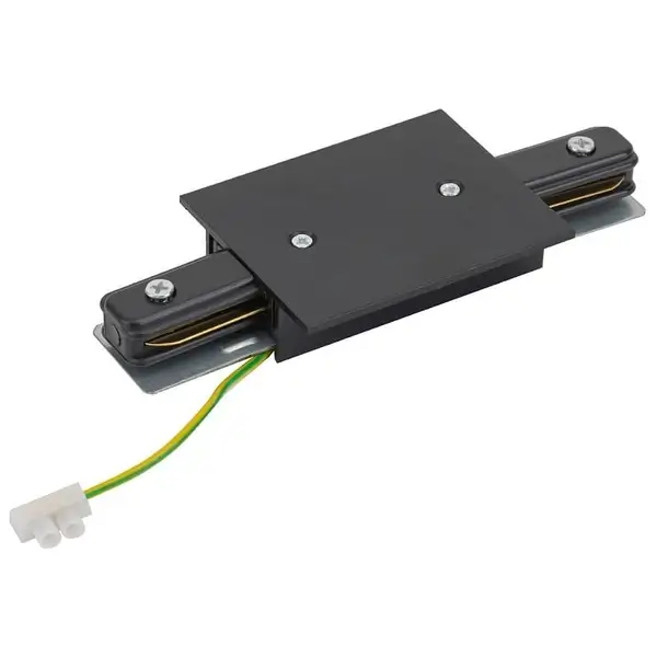 Łącznik szynowy Profile Power Straight Connector 10228 Nowodvorski czarny