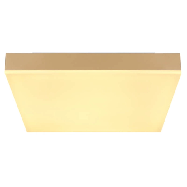 Sufitowa lampa Doro 41594D1M LED 18W 3000K square mosiądz biała