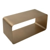 Metalowy stolik kawowy NOURA MM001501100368 złoty do salonu 40cm