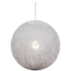 Wisząca lampa Caruba 31-26913 Candellux kula ball kulista biała