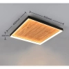 Kwadratowa sufitowa lampa Kalea 655510130 LED 41W 3000K drewniana