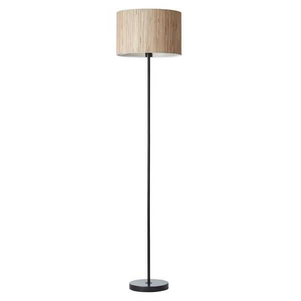 Podłogowa lampa Longshore 101694 boho beżowy czarny