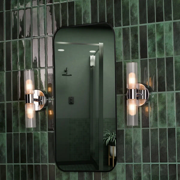 Ścienny kinkiet łazienkowy Bolton BOL0950 góra-dół IP44 chrom