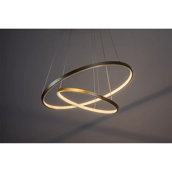 Pierścień lampa wisząca Beliza 72348 LED 75W 3000-65000K złoty