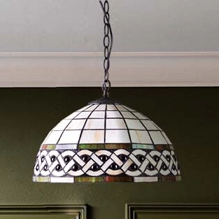 Lampa wisząca K-P162208 pokryta masą perłową multikolor