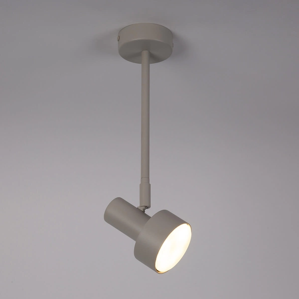 Lampa nasufitowa Mona 40904 Sigma do jadalni reflektor szara