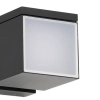 Kinkiet ścienny kostka elewacyjna CUBIC LED 18W 3000K IP54 AZ6689 czarny