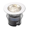 Ogrodowe oczko wpuszczane IKON 94431 LED 0,75W 3000-4000K IP67 srebrne