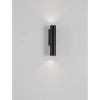 Okrągła lampa ścienna TERVONA LE75241 LED 6W 3000K IP65 antracyt