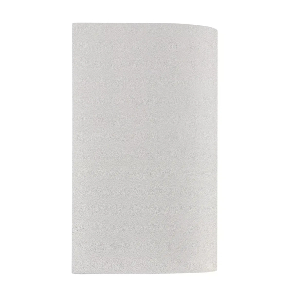 Zewnętrzna lampa ścienna tuba Canto 49721001 IP44 na elewację biały
