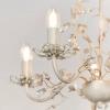 Lampa wisząca na łańcuchu Lullaby LULLABY-5CR złoty kremowy