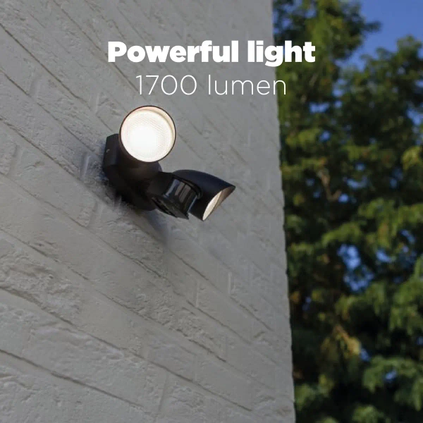 Elewacyjna lampa zewnętrzna Shrimp 7622222012 LED 23,5W 4000K czarna