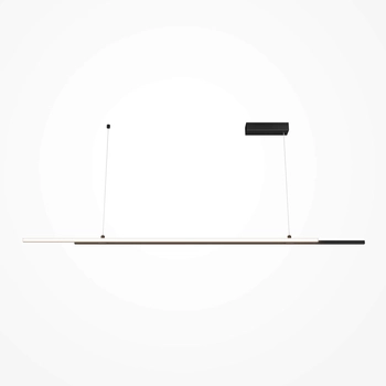 Lampa wisząca podłużna Halo MOD005PL-L36BK LED 48W 4000K czarna