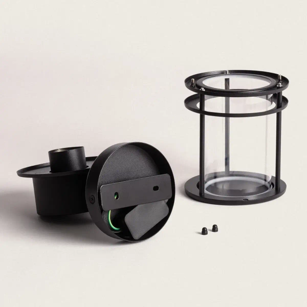 Ogrodowy kinkiet Gardena Clasica ABR-KZKL-C-E27 Abruzzo IP44 czarny