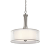 Lampa wisząca nad stół Lacey KL-LACEY-P-L-AP Kichler okrąg biały srebrny