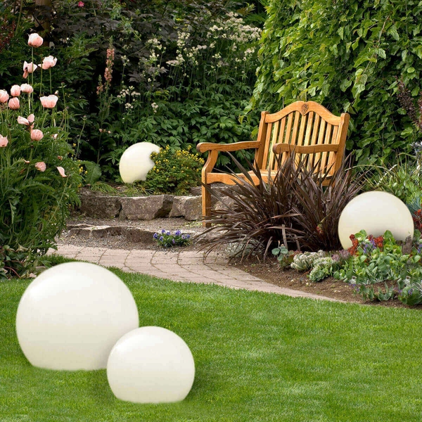 Ogrodowa lampka stojąca Gaja LP-JH-1095-350 Light Prestige IP55 biały