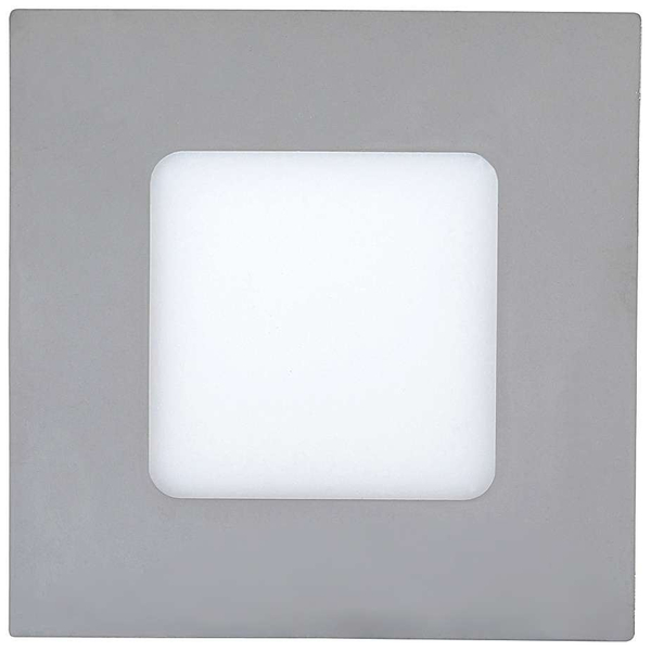 Wpust LAMPA sufitowa LOIS 5586 Rabalux łazienkowa OPRAWA kwadratowa LED 3W 4000K IP44 chrom