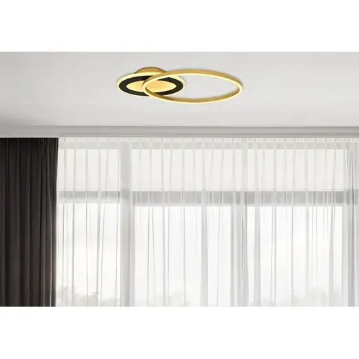 Obrotowa lampa Silla 67264-24 pierścień LED 24W złoty