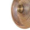 Szklana lampa ścienna NAZAR AZ6530 LED 12W 3191K talerz bursztynowy