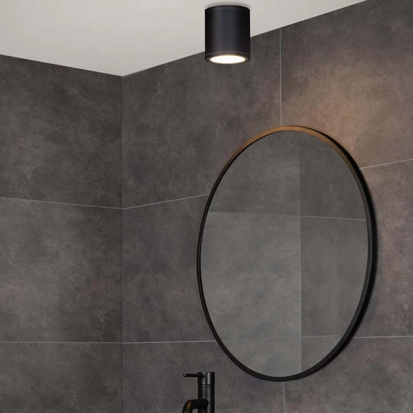 Ogrodowa lampa sufitowa Aven 22962/01/30 czarna tuba IP65 outdoor