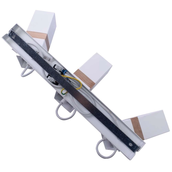 Regulowana LAMPA sufitowa VIDAR MLP5407 Milagro skandynawska OPRAWA metalowy SPOT reflektorki białe