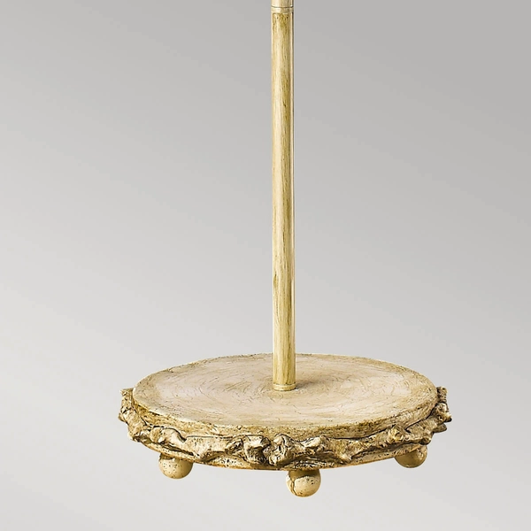 Lampa stojąca Paul Gruer Trellis FB-TRELLIS-FL Elstead beżowa srebrna