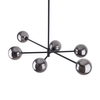 Przydymiona lampa sufitowa Sarius 6236 TK Lighting grafitowa czarna