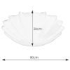 Lampa sufitowa Camellia 108501 Markslojd kwiatek parasolka do salonu biała
