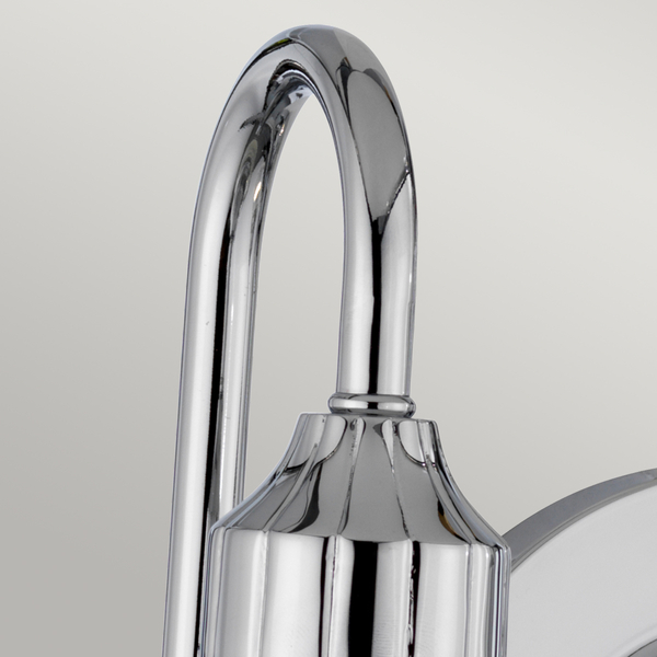 Lampa łazienkowa glamour QN-ADDISON2-BATH podwójna chrom