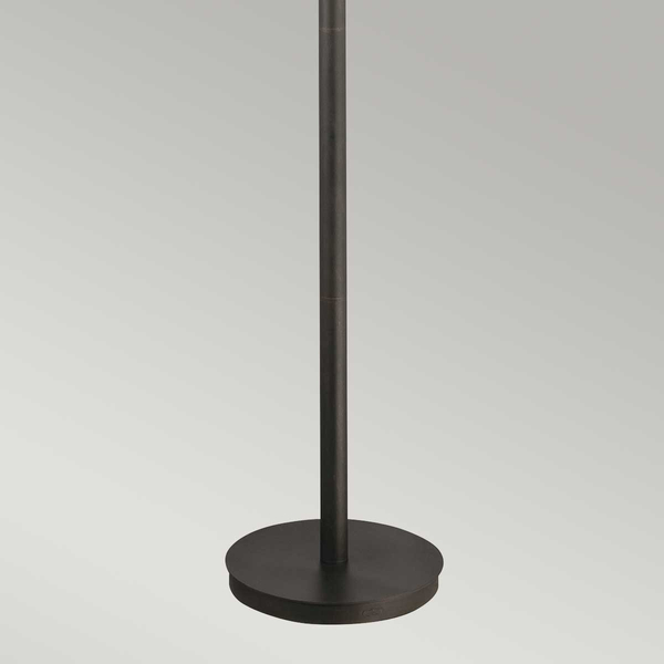 Lampa podłogowa Laguna QZ-LAGUNA-FL-A Quoizel klosz miedziany