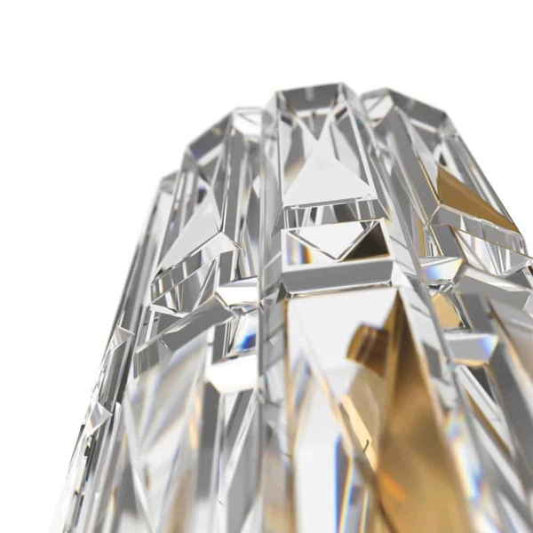 Dekoracyjny kinkiet Facet MOD094WL-01G Maytoni kryształ glamour złoty