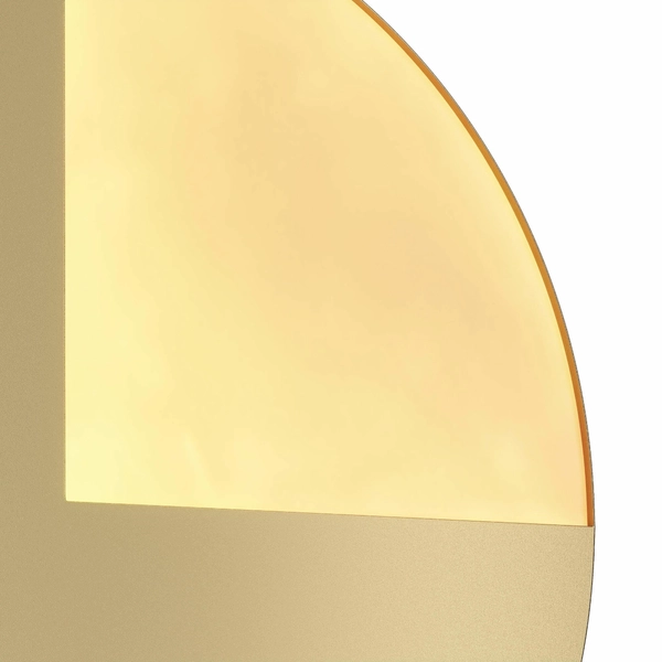 Naścienny kinkiet Jupiter MOD320WL-L12BS3K LED 12W 3000K mosiądz