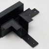 Magnetyczny łącznik do systemów szynowych TRACK AZ6702 czarny aluminiowy łącznik T