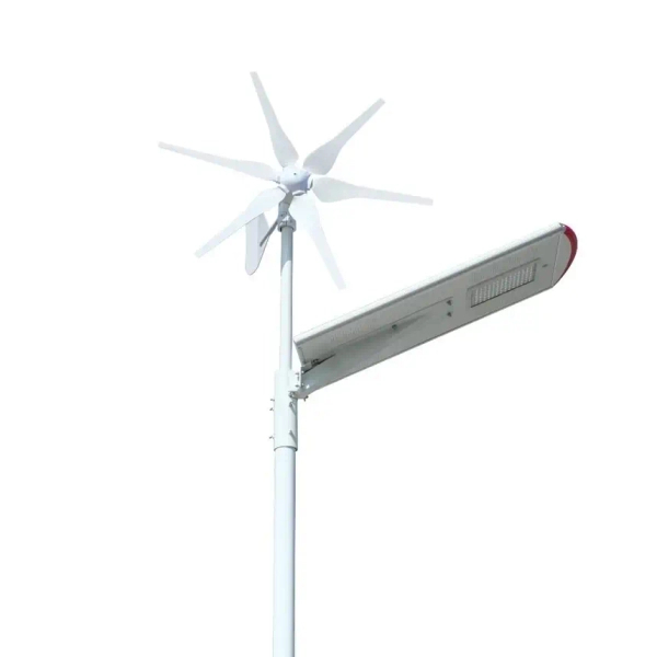 Lampa uliczna hybrydowa Greenie-WS-70W+SO4M+FA1M LED 70W CCT szary