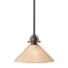 Lampa wisząca nad stół Mayflower HK-MAYFLOWER-P-B Hinkley stary brąz