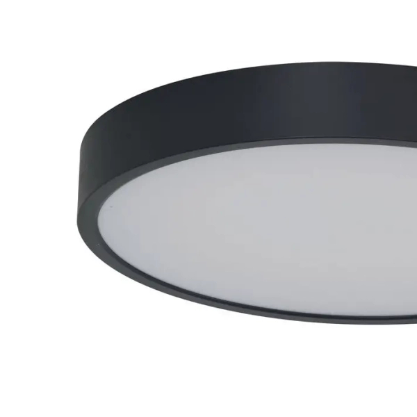 Plafon ściemnialny do łazienki PANDINO AZ6592 LED 32W 2800-6000K IP44 czarny